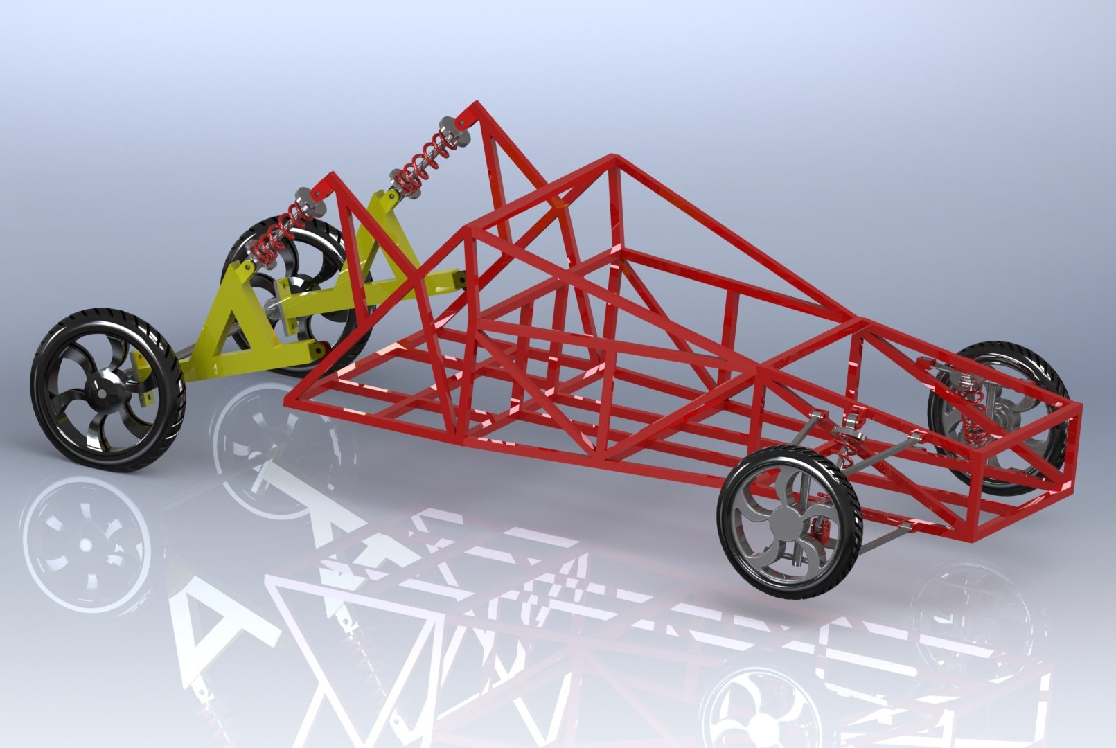 平行个人驱动混合车